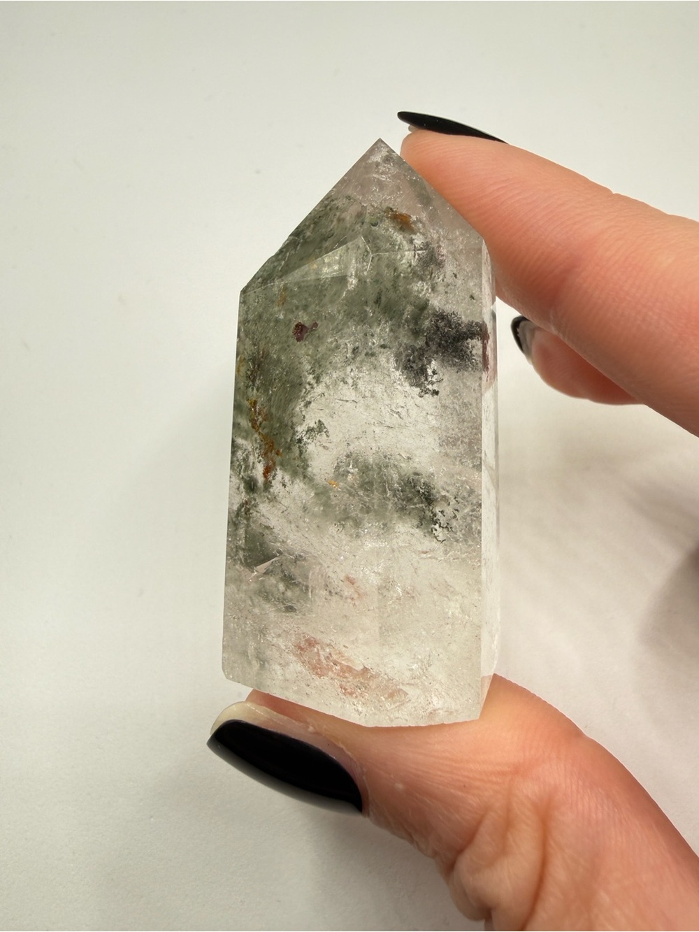 Garden (Lodolite) Quartz Tower
